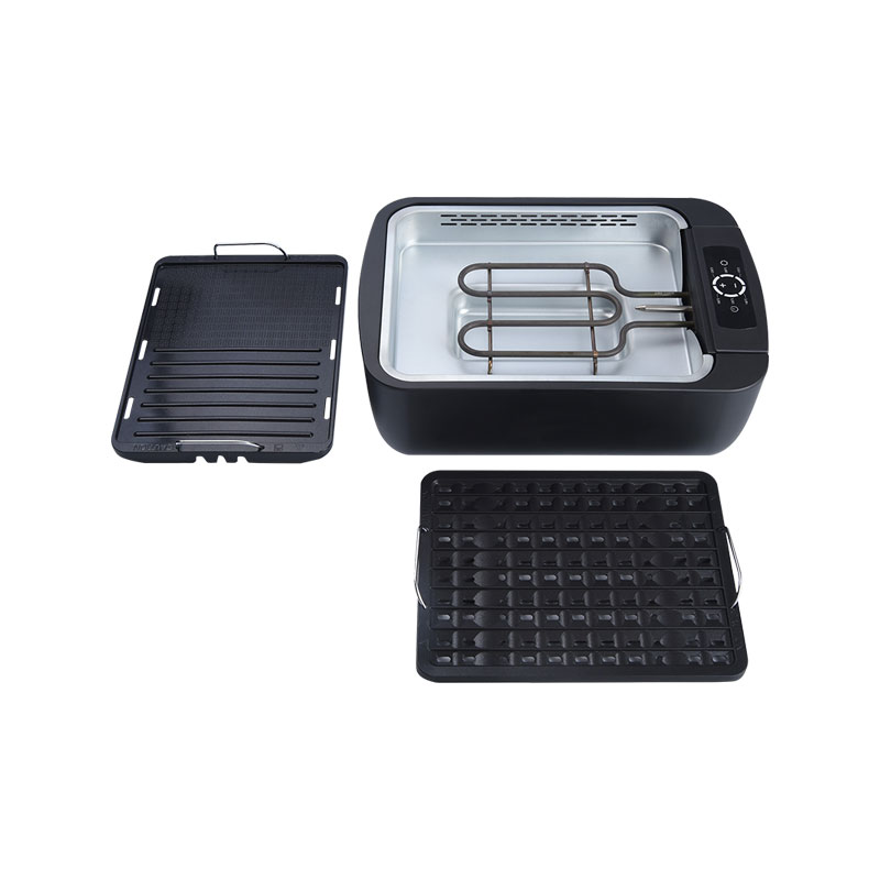 Smokeless Series: WT-ISG802 Electric Smokeless BBQ Grill Pan In Temp Control