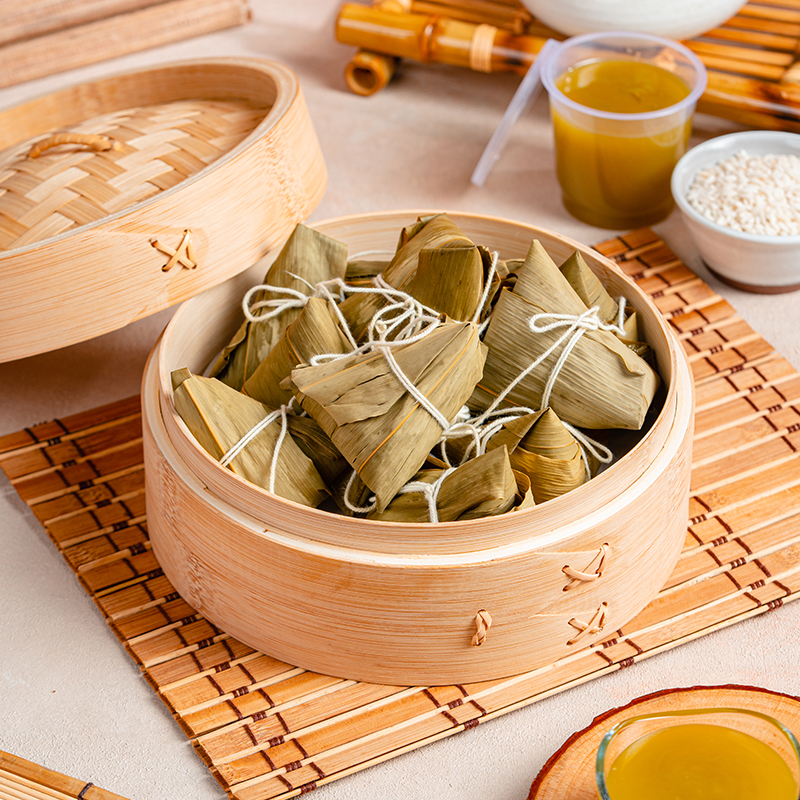 Rhoncus textile Bamboo Steamer Pot